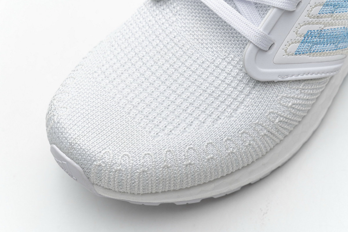      adidas Ultra BOOST 20 Primeblue White Blue Orange