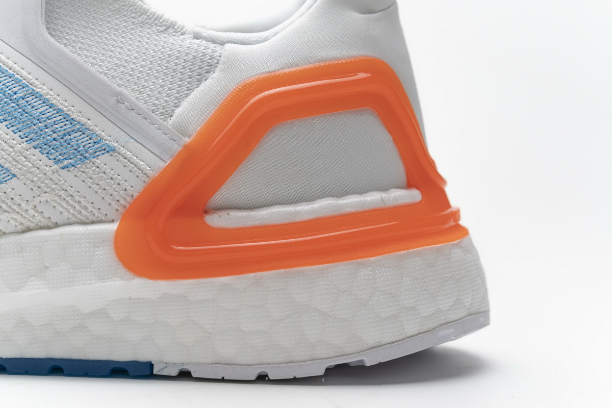      adidas Ultra BOOST 20 Primeblue White Blue Orange