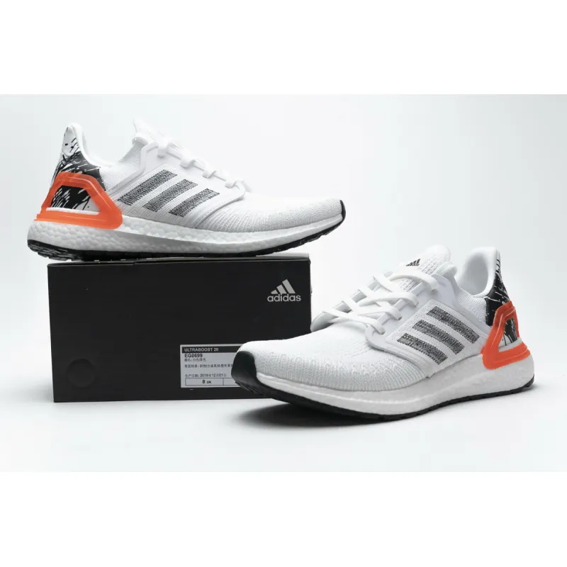 Pkgod  adidas Ultra BOOST 20 Splatter White Black