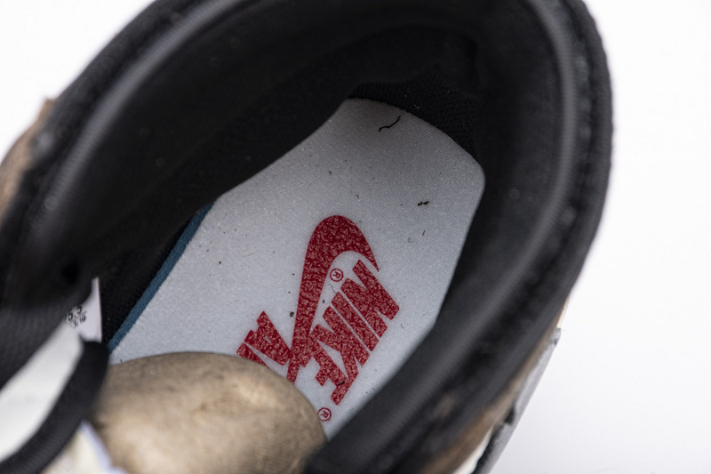 Pkgod Air Jordan 1 Retro High OG SP Travis Scott Mocha  