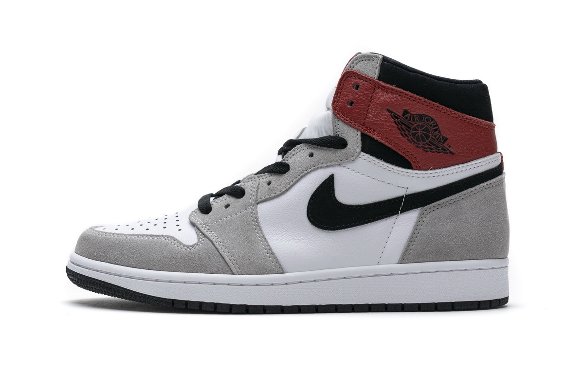      Air Jordan 1 High Smoke Grey Red