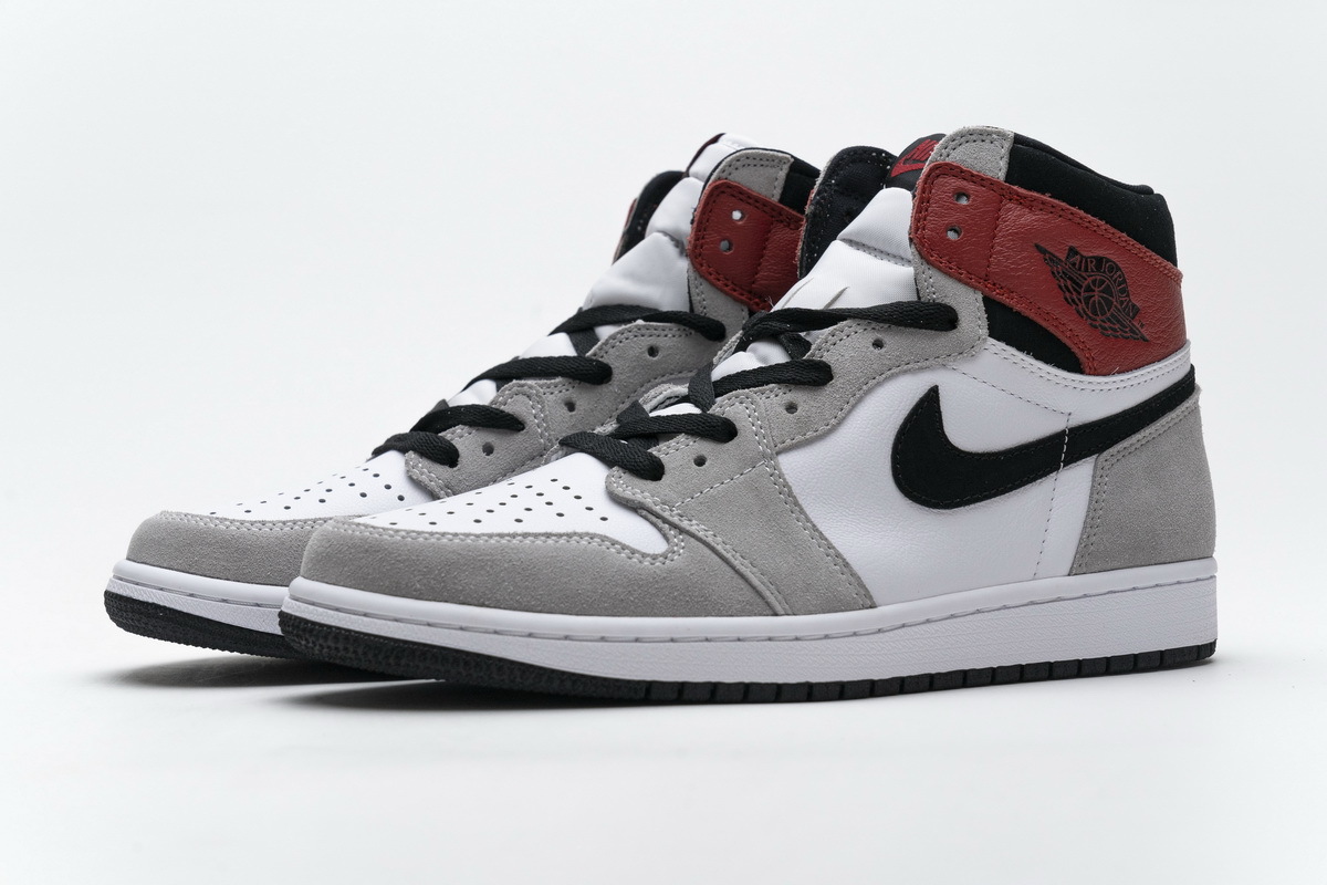      Air Jordan 1 High Smoke Grey Red
