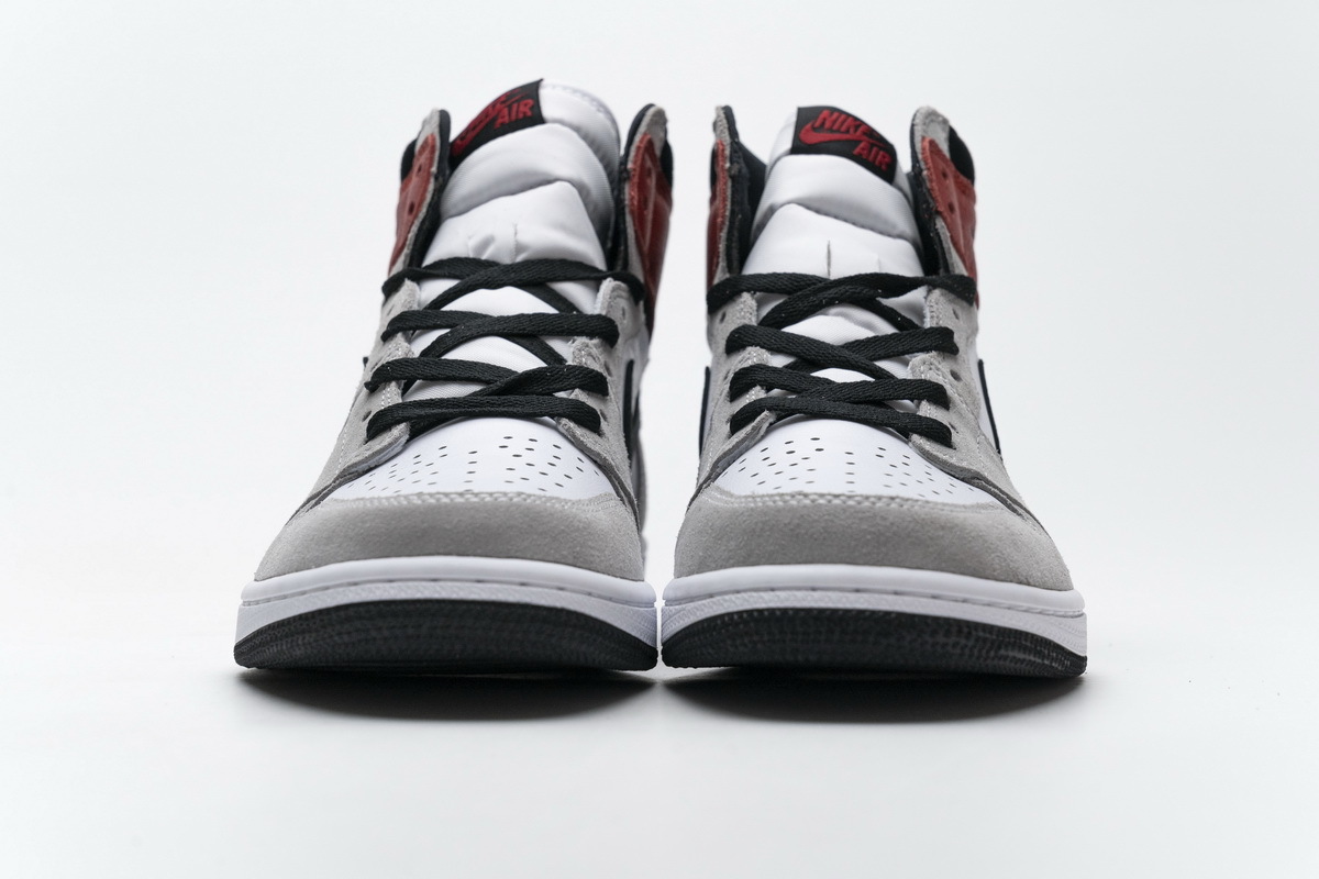      Air Jordan 1 High Smoke Grey Red
