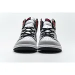 Pkgod  Air Jordan 1 High Smoke Grey Red