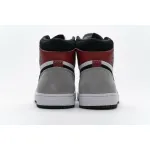 Pkgod  Air Jordan 1 High Smoke Grey Red