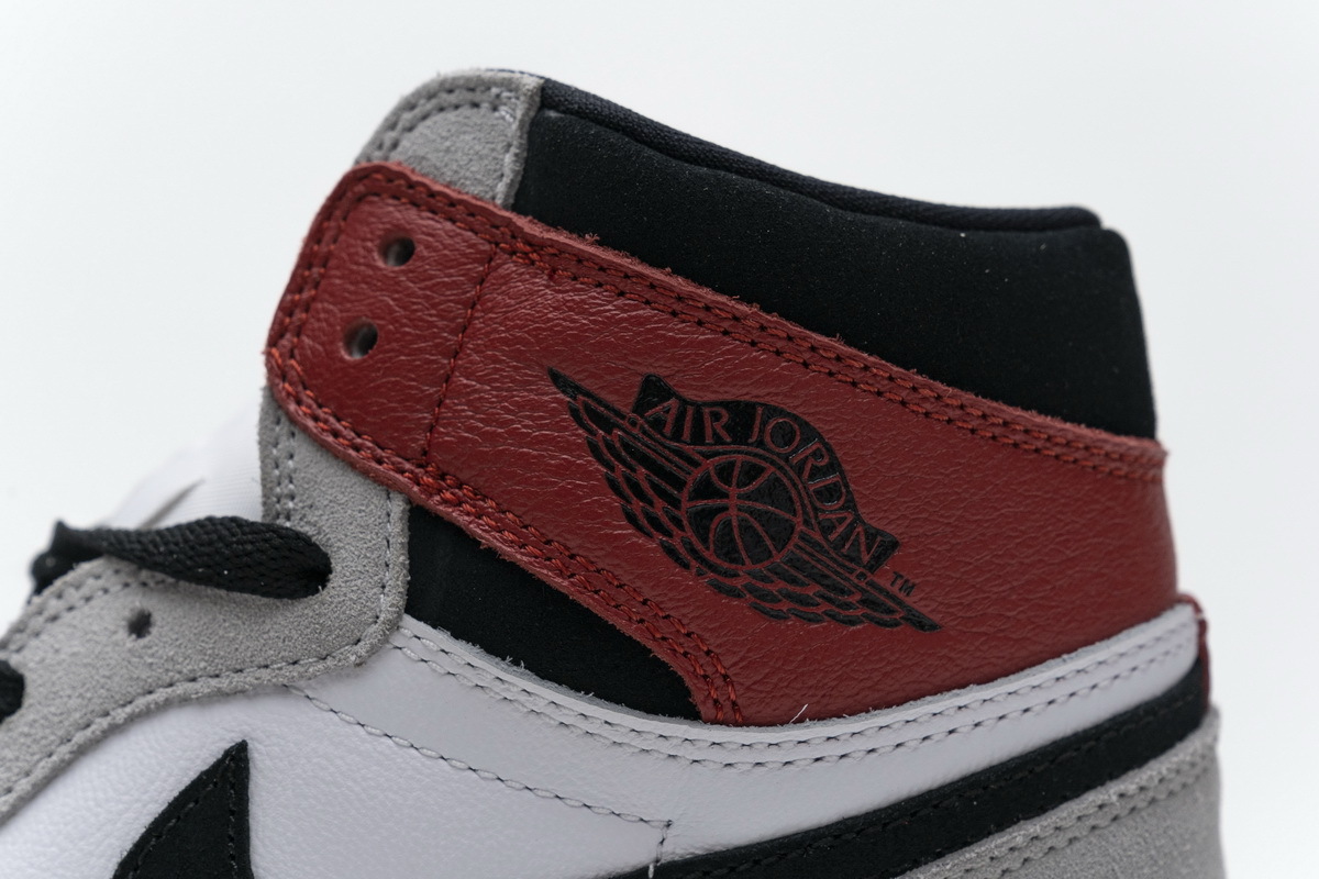     Air Jordan 1 High Smoke Grey Red