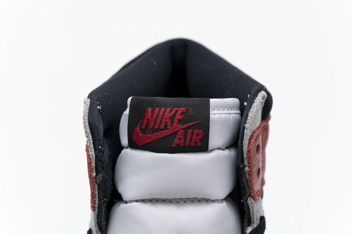      Air Jordan 1 High Smoke Grey Red