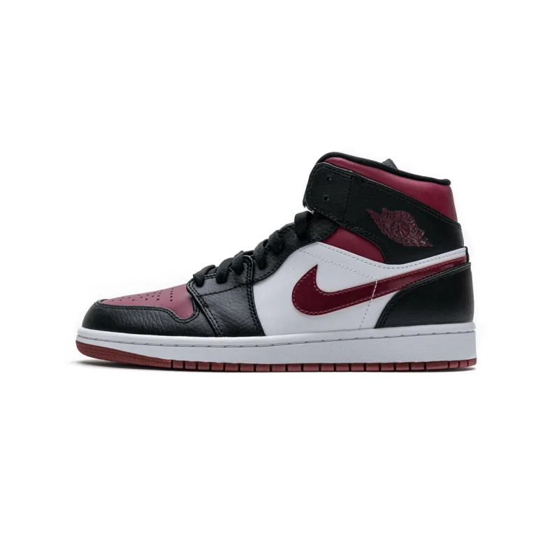 Pkgod  Air Jordan 1 Mid Bred Toe