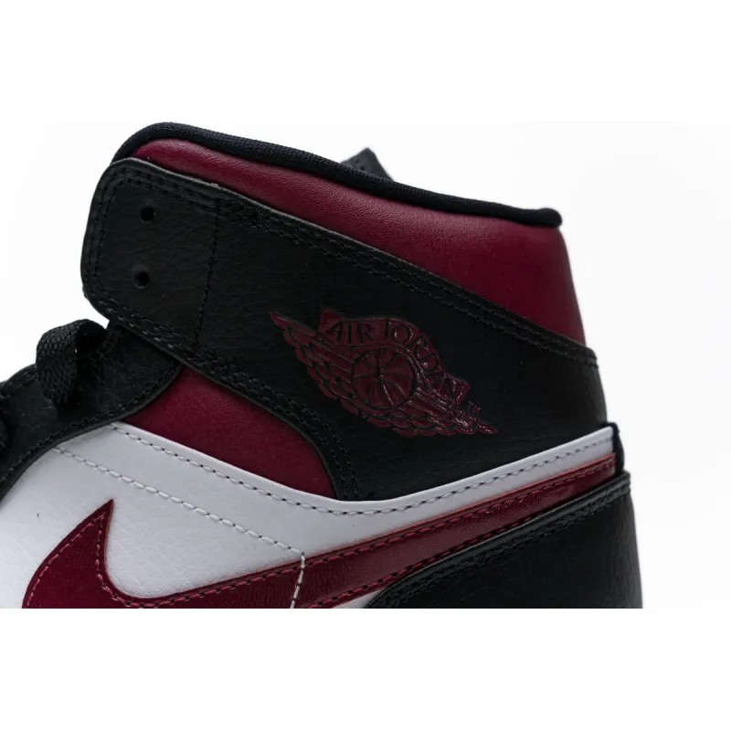 Pkgod  Air Jordan 1 Mid Bred Toe