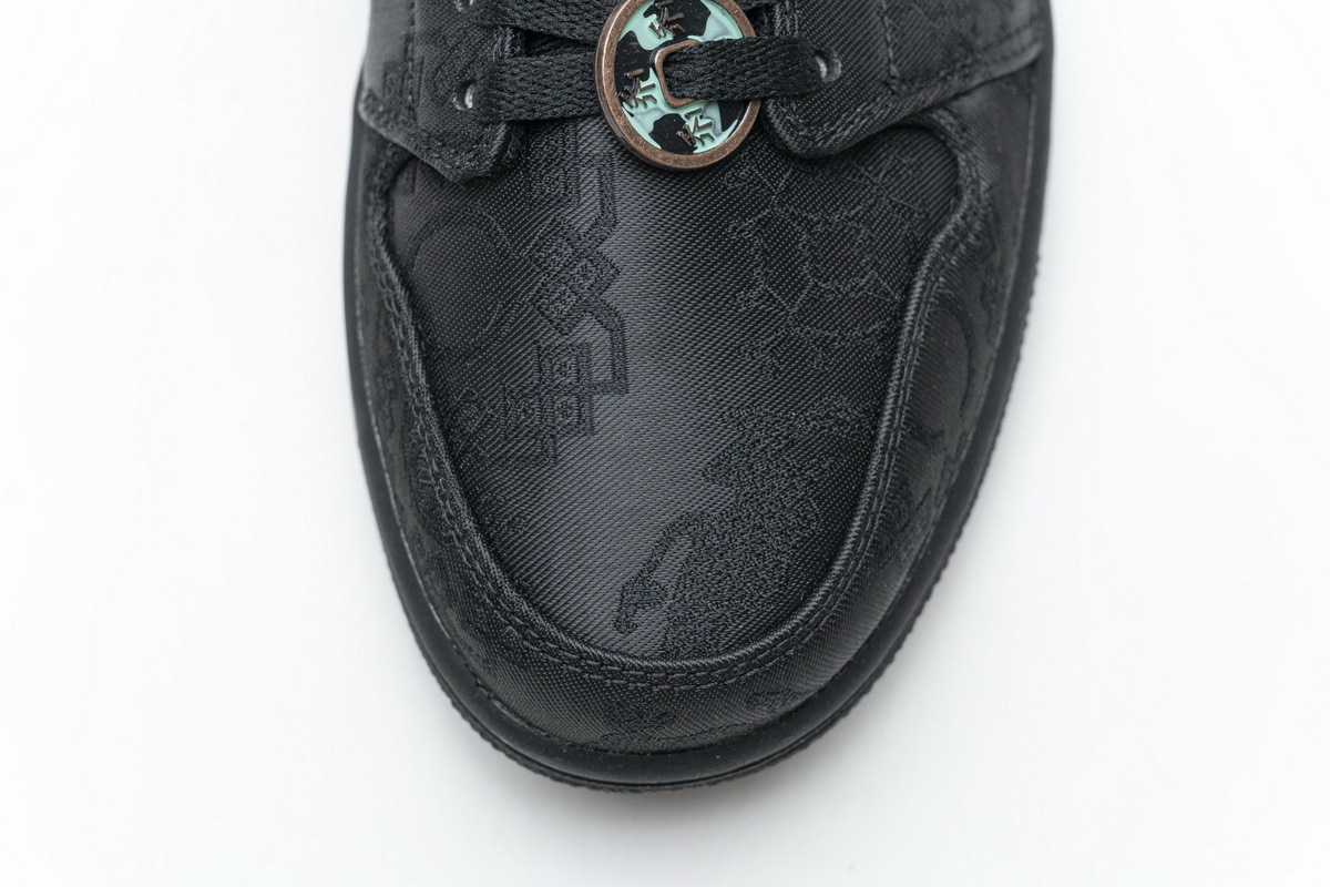      Air Jordan 1 Mid Edison Chen Fearless Black