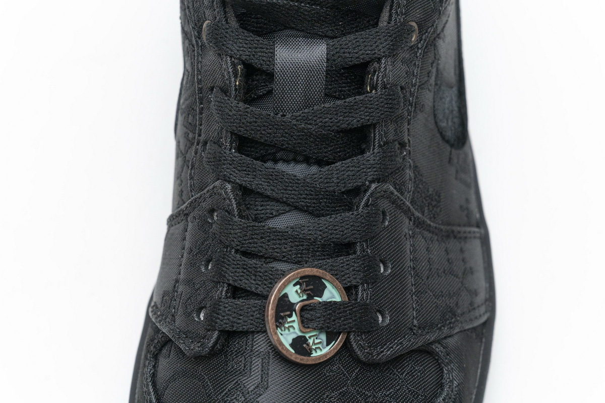      Air Jordan 1 Mid Edison Chen Fearless Black