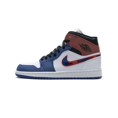 Pkgod  Air Jordan 1 Mid SE  Multi-Color Swoosh 01