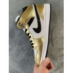 Pkgod  Air Jordan 1 Mid SE Metallic Gold