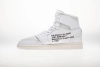    Pkgod  Air Jordan 1 Retro High Off-White White