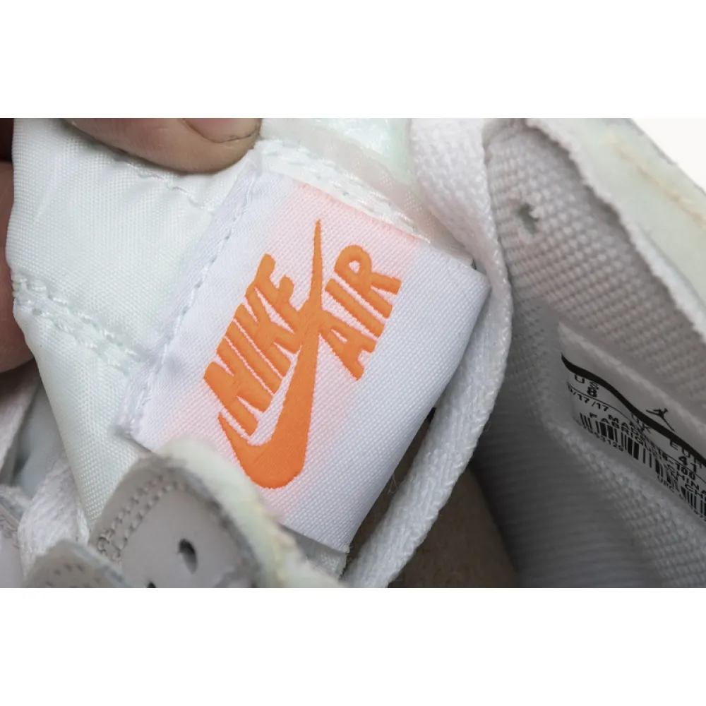 Pkgod  Air Jordan 1 Retro High Off-White White