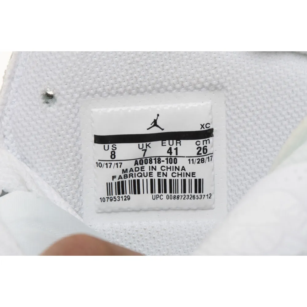 Pkgod  Air Jordan 1 Retro High Off-White White