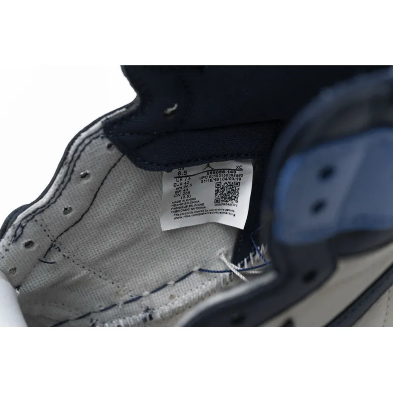 Pkgod  Air Jordan 1 Retro High OG Obsidian University Blue