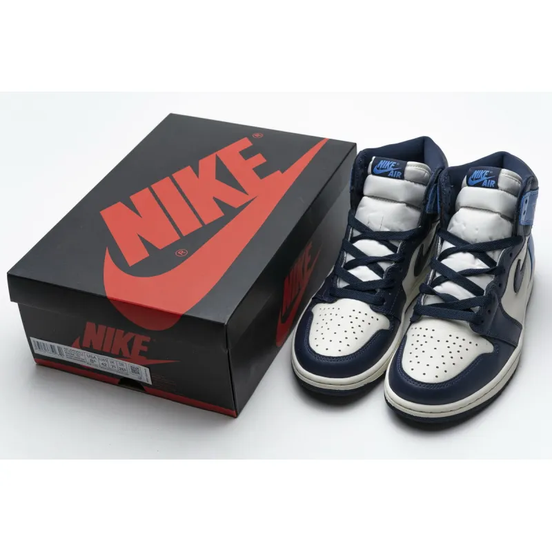 Pkgod  Air Jordan 1 Retro High OG Obsidian University Blue