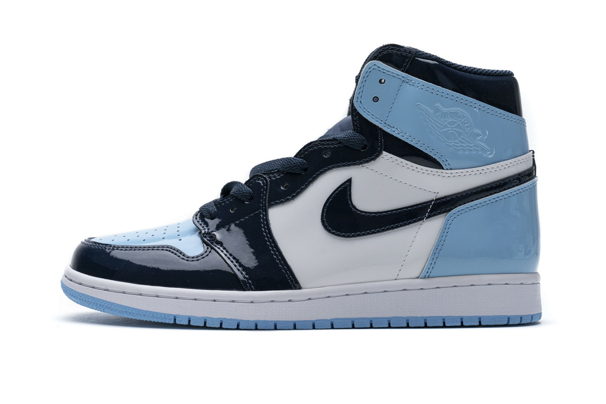 Pkgod  Air Jordan 1 Retro High OG UNC Patent