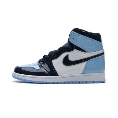 Pkgod  Air Jordan 1 Retro High OG UNC Patent 01