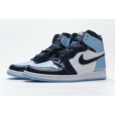 Pkgod  Air Jordan 1 Retro High OG UNC Patent 02