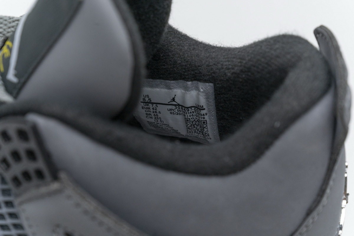 Pkgod  Air Jordan 4 Retro Cool Grey
