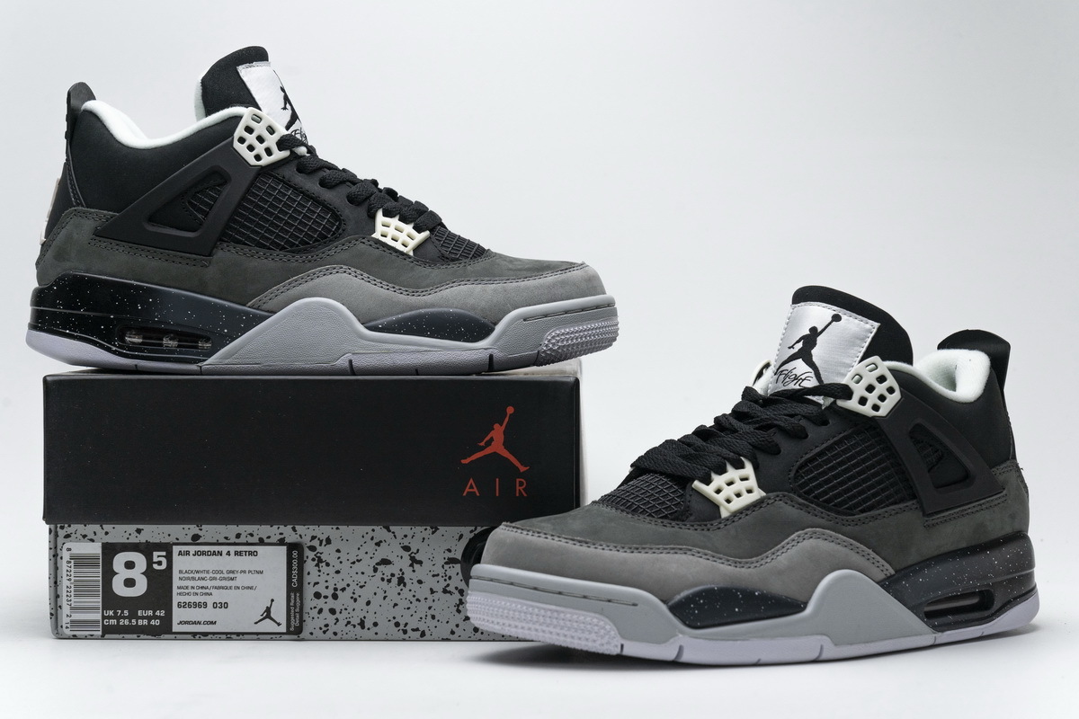 Pkgod  Air Jordan 4 Retro Fear Pack