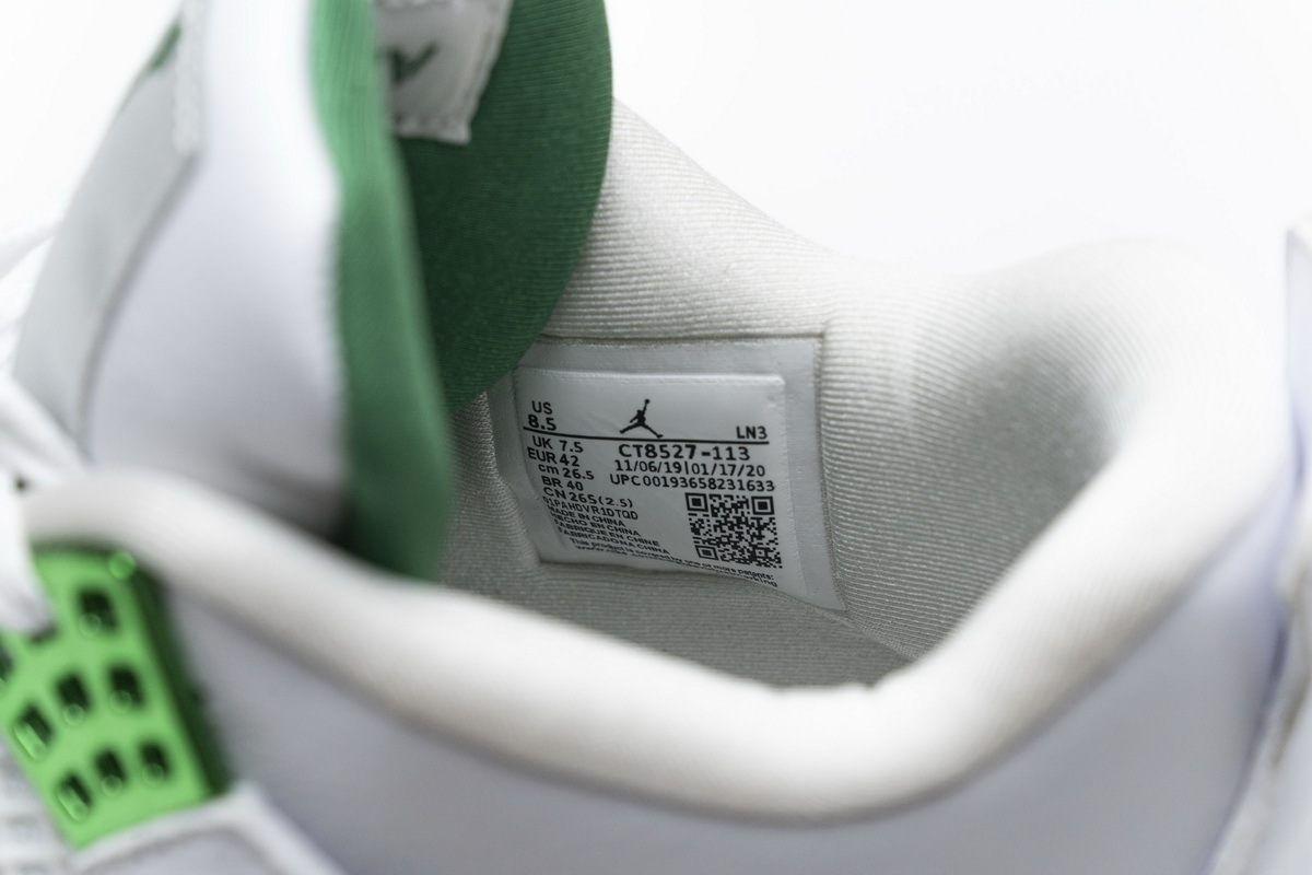 Pkgod  Air Jordan 4 Retro Metallic Green