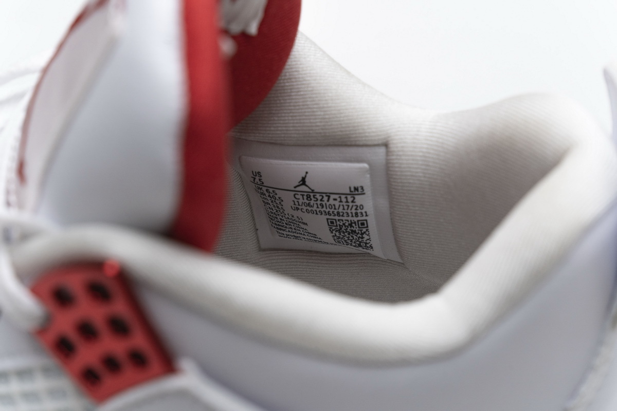 Pkgod  Air Jordan 4 Retro Metallic Red