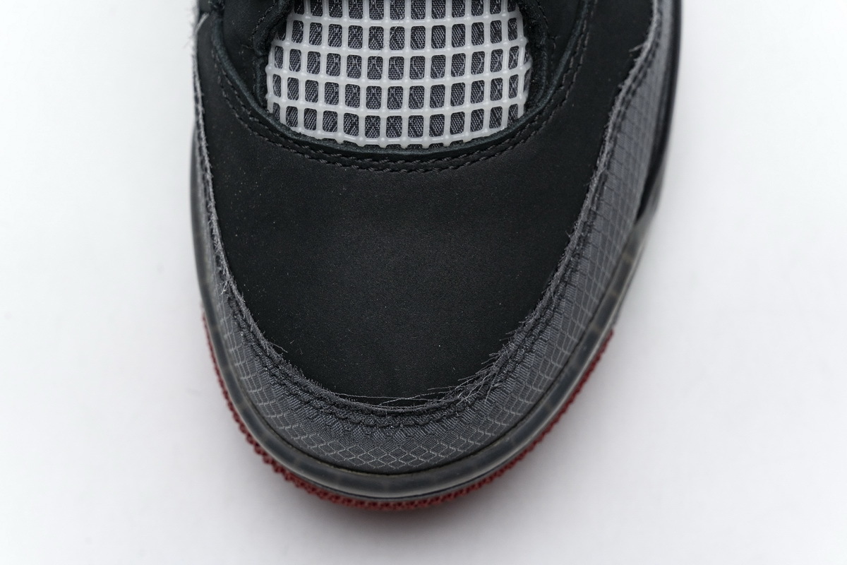 Pkgod  Air Jordan 4 Retro Off-White Bred