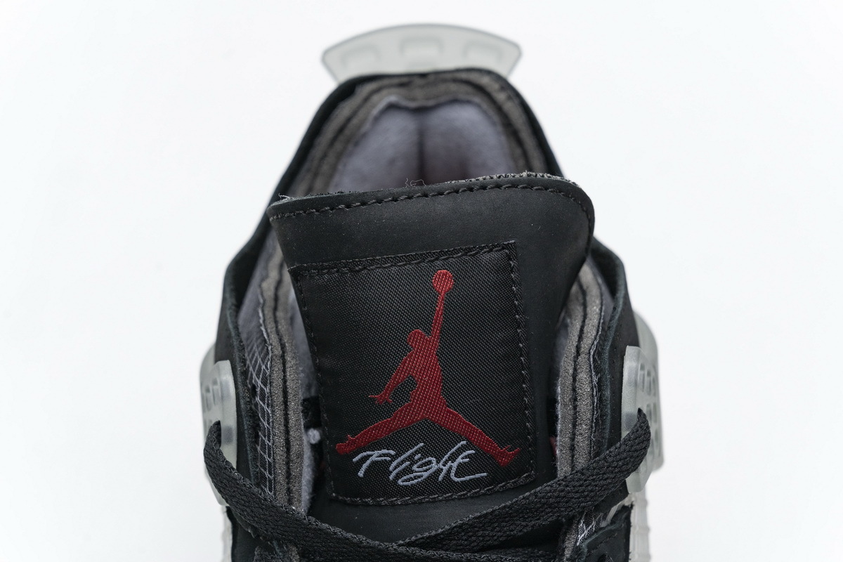 Pkgod  Air Jordan 4 Retro Off-White Bred