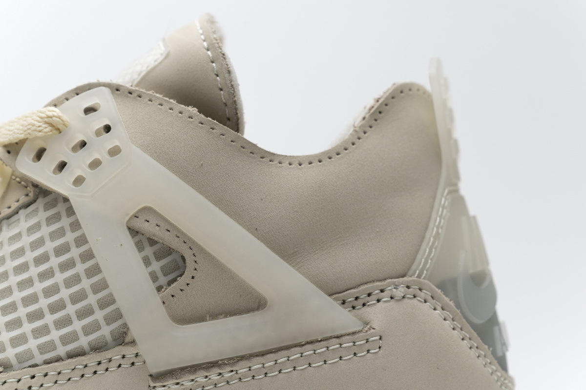  Pkgod  Air Jordan 4 Retro Off-White Sail  