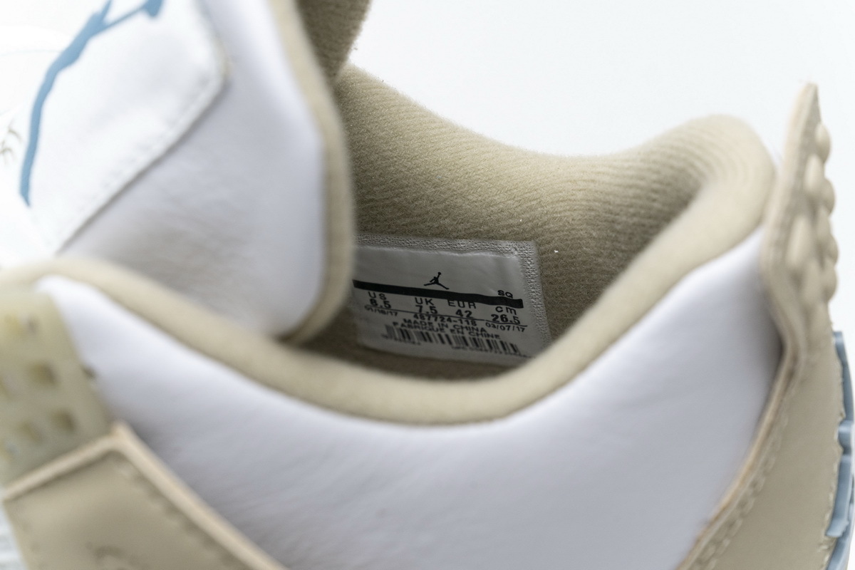 Pkgod  Air Jordan 4 Retro Sand Linen