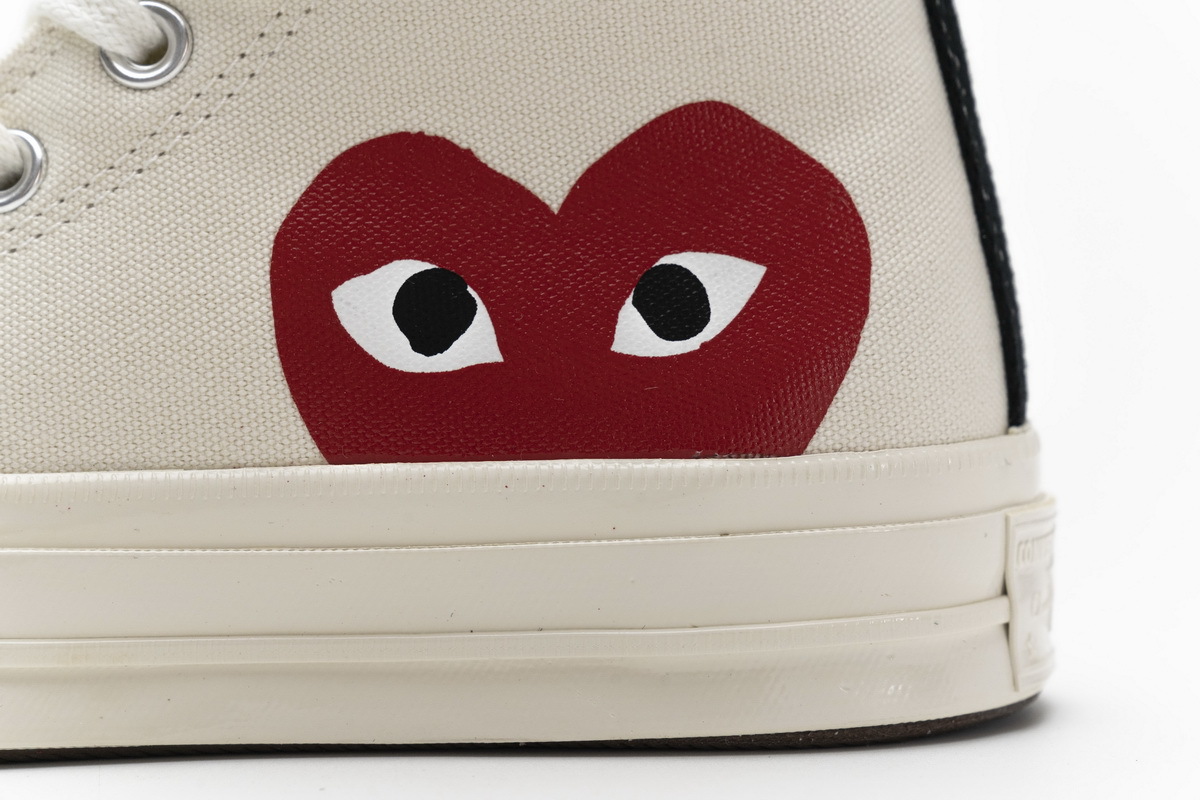      CDG Play x Converse Chuck Taylor All Star 70 High Top