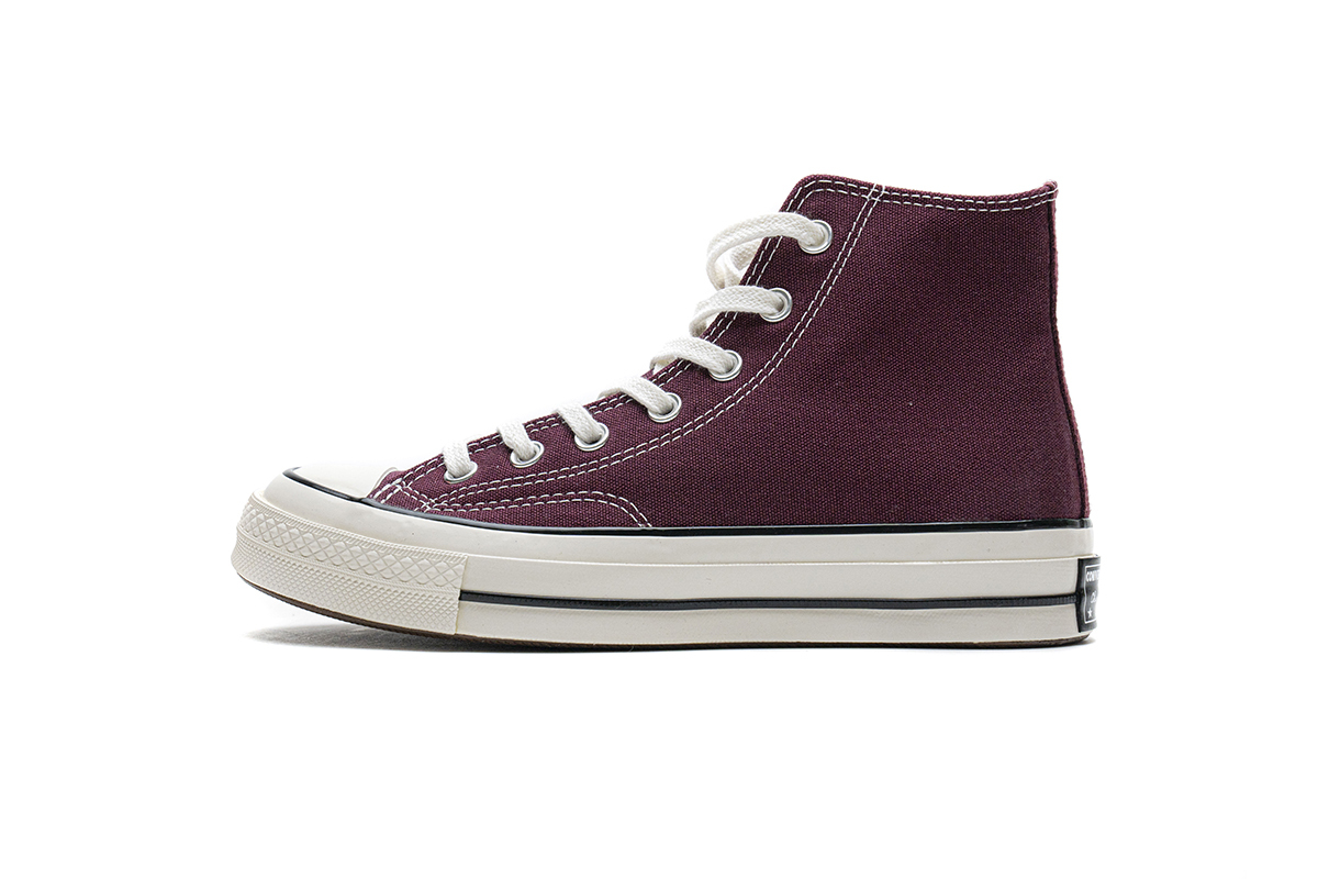      Converse Chuck 70 HI Dark Burgundy Black Egret
