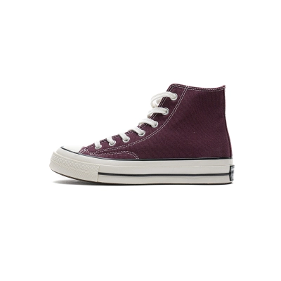 Pkgod  Converse Chuck 70 HI Dark Burgundy Black Egret 01