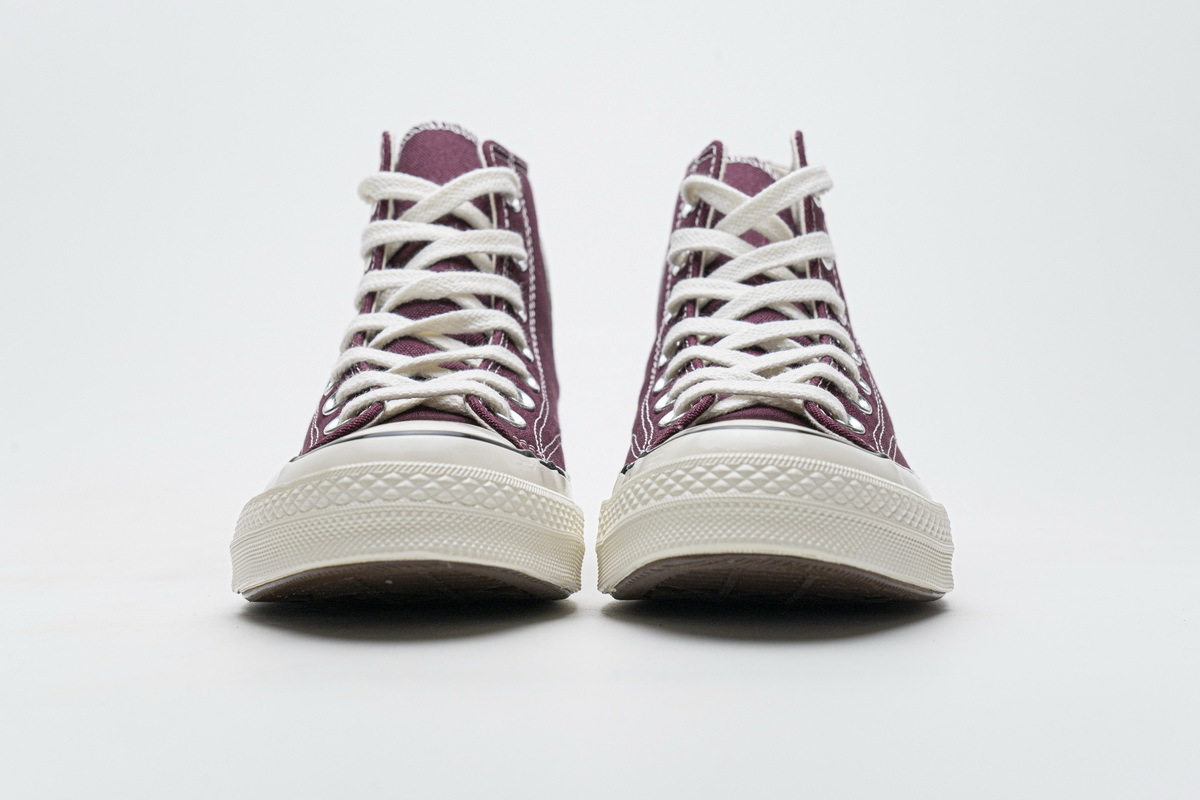      Converse Chuck 70 HI Dark Burgundy Black Egret
