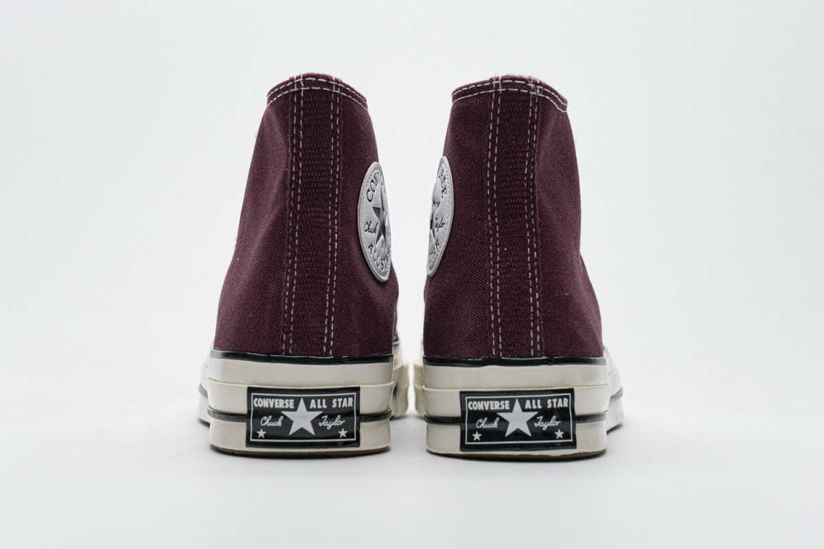      Converse Chuck 70 HI Dark Burgundy Black Egret