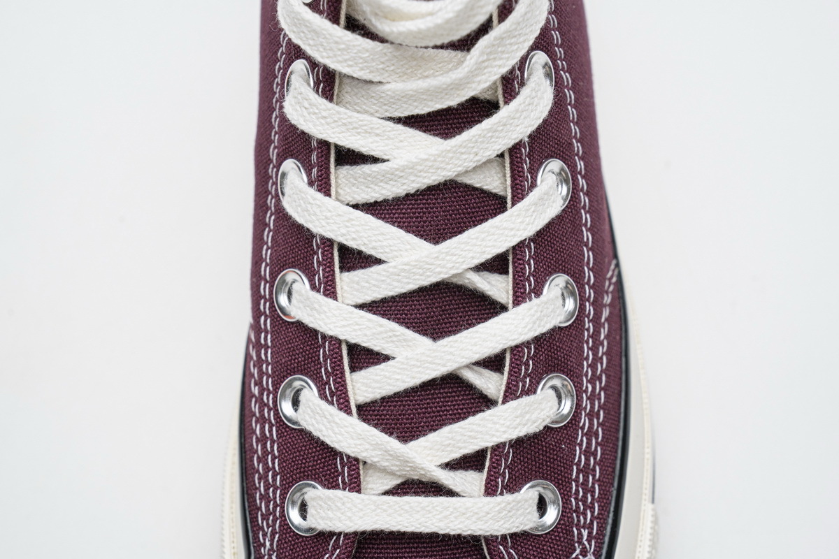      Converse Chuck 70 HI Dark Burgundy Black Egret