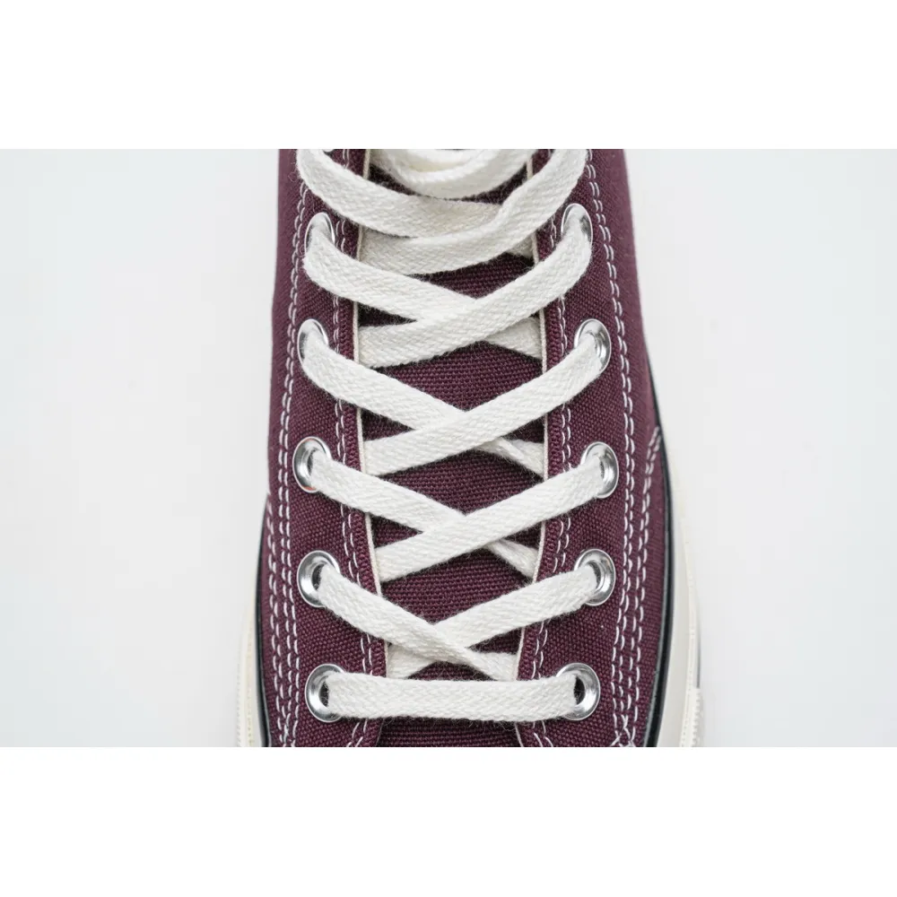 Pkgod  Converse Chuck 70 HI Dark Burgundy Black Egret