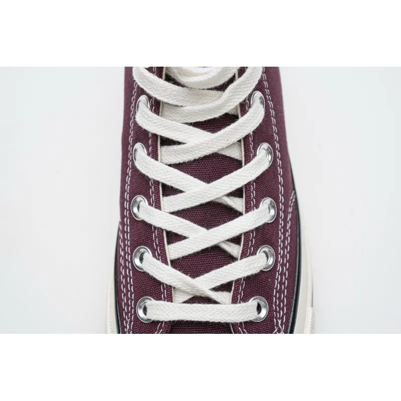 Pkgod  Converse Chuck 70 HI Dark Burgundy Black Egret