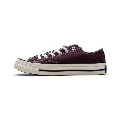 Pkgod  Converse Chuck 70 OX Dark Burgundy Black Egret 01