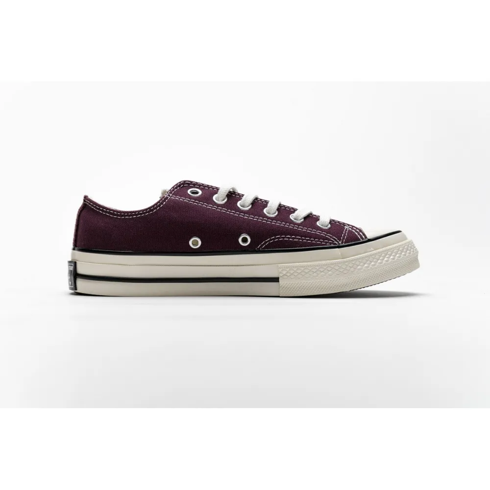 Pkgod  Converse Chuck 70 OX Dark Burgundy Black Egret