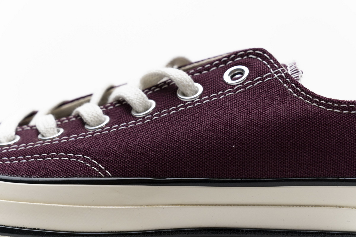      Converse Chuck 70 OX Dark Burgundy Black Egret