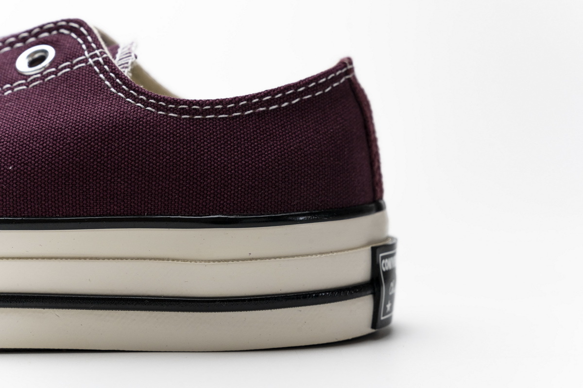      Converse Chuck 70 OX Dark Burgundy Black Egret