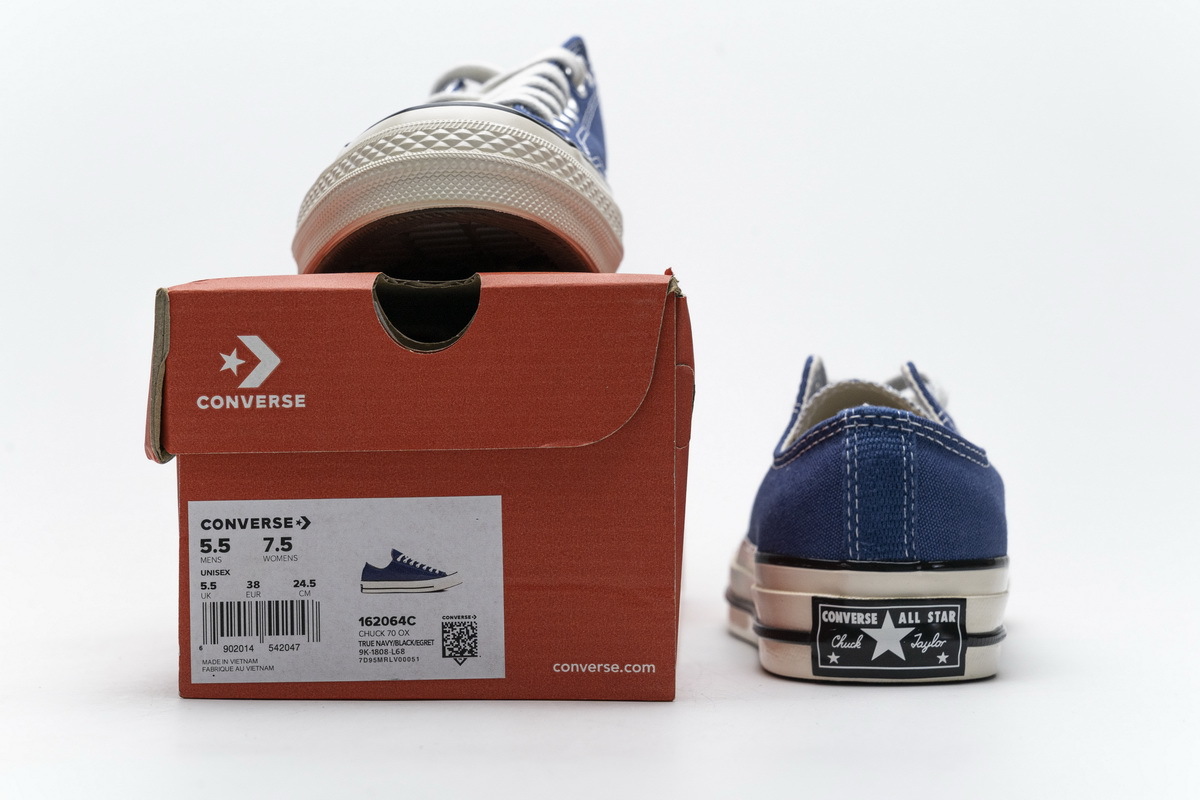      Converse Chuck 70 OX True Navy Black Egret