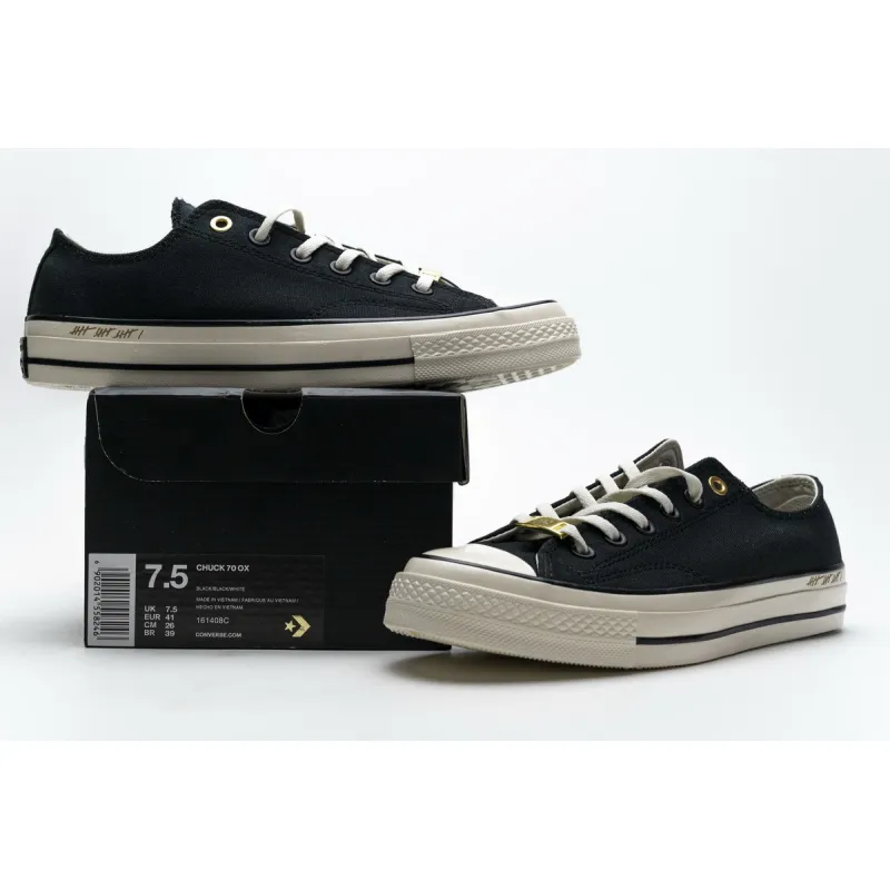 Pkgod  Converse Chuck Taylor All-Star Ox Think 16 Black White