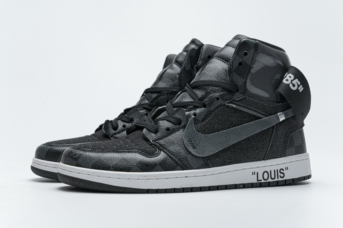      liv X Air Jordan 1 High Grey