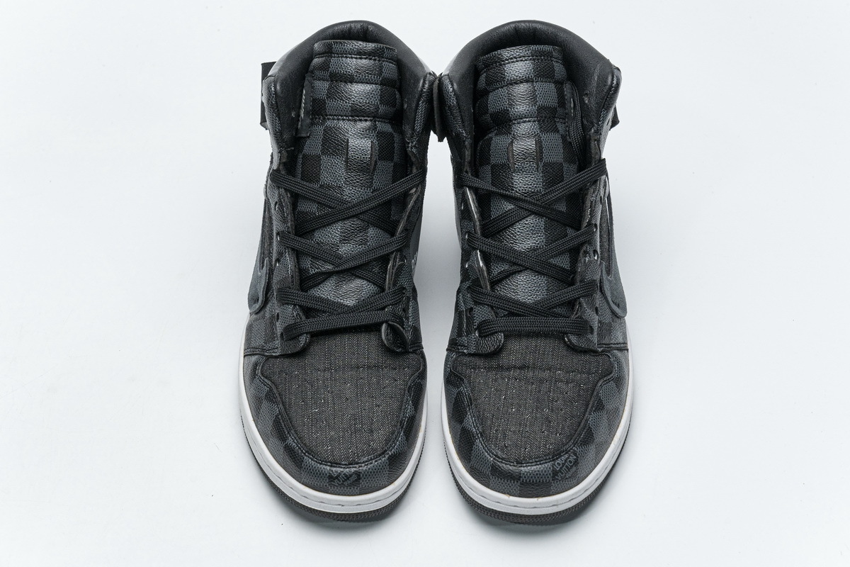      liv X Air Jordan 1 High Grey