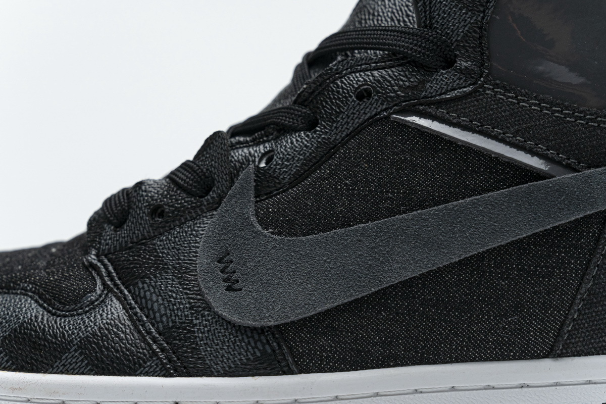      liv X Air Jordan 1 High Grey